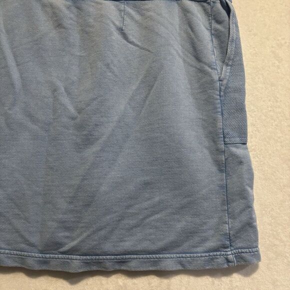 J. Jill Cotton Terry Tie-Waist Pull On Casual Skirt Light Powder Blue Size Large - Picture 10 of 16